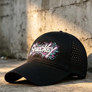 Casquette de baseball sportive 100 % polyester pour activités de plein air, vente en gros - Product Image 1