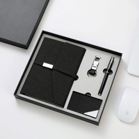 Carnet en cuir PU personnalisé avec impression de logo, journal d'affaires, cadeau d'entreprise, carnet promotionnel pour le bureau