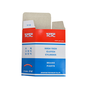 Emballage de pièces d'auto de <span class=keywords><strong>voiture</strong></span> de matériaux recyclés personnalisés Boîtes en carton en papier à deux extrémités pour cylindre d'embrayage - Product Image 5