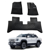 Tapis de sol de voiture 3D en TPE Joryee, ensemble complet de 3 pièces, épaisseur 3 mm, toutes saisons, pour BYD Shark 6, accessoire intérieur