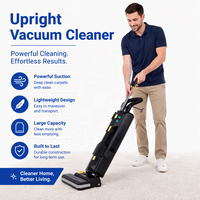 Nouvel aspirateur électrique vertical 8L avec cordon de 12m pour nettoyage de tapis et moquettes, idéal pour les hôtels