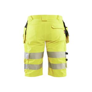 BLAKLADER - 158618113300C50 <b>Hi</b>-<b>Vis</b> <b>shorts</b> with stretch Yellow - EAN 7330509691199 <b>HI</b>-<b>VIS</b> WORKWEAR - Product Image 2