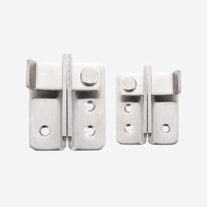 Loquet de porte moderne sans clé en acier inoxydable, crochet de verrouillage pour meubles, installation facile, chambre, salle de bain, atelier, supermarché, hôtel - Product Image 4