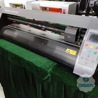 Plotter de corte DSA-TH740 de 730 mm para vinilos, pegatinas y lonas de PVC, máquina gráfica de rollo a rollo usada, 500 mm/s para alto torque