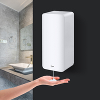 Distributeur de savon électrique mural en plastique ABS, sans contact, pour Restaurant, vente en gros, ml