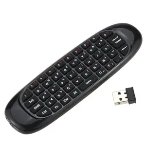 Personalizza il Controllo Remoto di Android Tv Box Air Mouse Penna Del Proiettore Remoto Ricaricabile Mini tastiera C120