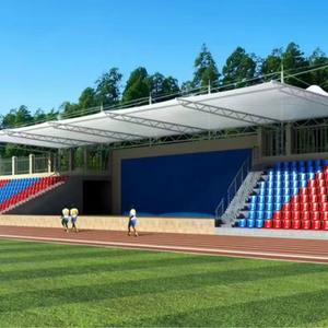 Amplio Estacionamiento Moderno con Estructura de Acero Recubierto de PVDF, Resistente a los Rayos UV, para Estadios, <span class=keywords><strong>Arenas</strong></span> y Centros de Convenciones - Product Image 2