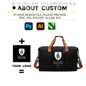 حقيبة رياضية خفيفة الوزن مقاومة للماء من قماش أكسفورد مع شعار مخصص للنساء، حقيبة ترويجية للصالة الرياضية واليوغا - Product Image 2