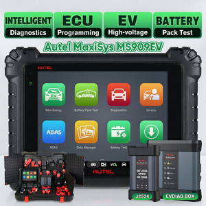 Lector de Códigos Eléctricos MaxiSYS MS909EV, Herramienta de Diagnóstico Automotriz OBD2 con Análisis de Batería de Alto Voltaje, Procesador Qualcomm 660 - Product Image 1