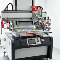 Máquina de Serigrafía Semiautomática XG5070 con Secador UV y Motor para Impresión en Tela
