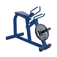Machine de musculation commerciale à charge de plaques en acier pour l'entraînement de la force des bras et des avant-bras, réglable et durable
