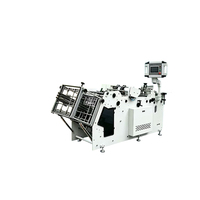 Machine automatique de formage de boîtes en carton pour repas et hamburgers, deux moules offerts, entièrement automatique avec PLC