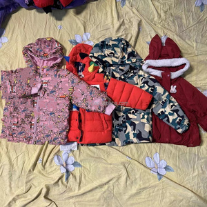 C06 Ropa usada para niños Mini fábrica de abrigos Ropa de moda para niños al por mayor con precio barato en fardos Chaqueta de <span class=keywords><strong>segunda</strong></span> <span class=keywords><strong>mano</strong></span> - Product Image 1