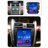 Navigasi Mobil Android 9.7 Inch Vertikal 2 Din untuk Nissan Teana 2003-2007, Head Unit Multimedia GPS 4G Car-play Auto