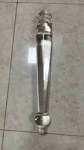 ขาโต๊ะทรงน้ำเต้าทำจากแก้วออร์แกนิคทำจากอะคริลิคใสรองรับโต๊ะกาแฟขาโต๊ะแบบทรงกระบอกแข็งระงับ - Product Image 6