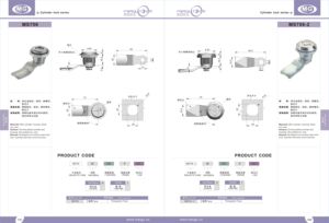 Triangle Key Metal <strong>Electrical</strong> Cabinet Mail Boxes Cam Locks for <strong>Panels</strong> Electric Box Cylinder Cam Lock - Product Image 2