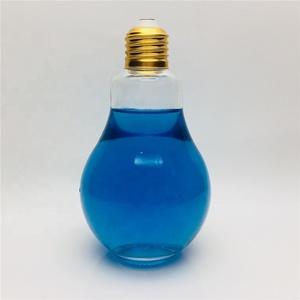 <span class=keywords><strong>Bottiglie</strong></span> in <span class=keywords><strong>Vetro</strong></span> a Forma <span class=keywords><strong>di</strong></span> Lampadina da 300ml per Bevande con Tappo, Contenitori per Succo <span class=keywords><strong>di</strong></span> Mango - Product Image 2