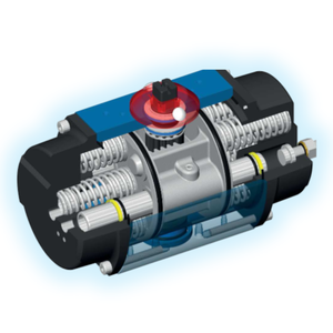 Vannes Solénoïdes ARF/ADF Série LRP, Actionneurs à Crémaillère et Pneumatiques - Product Image 3