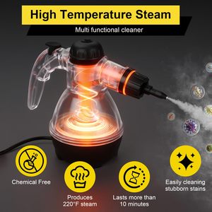 Nettoyeur vapeur portatif pressurisé pour la maison avec verrouillage de sécurité, outil de nettoyage intelligent - Product Image 6