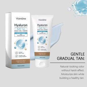 Viareline Hyaluron Soft Tan - Crème Gel Aquatique Ultra Légère avec Acide Hyaluronique pour la Plage, Hommes et Femmes, Réparation Cutanée - Product Image 5