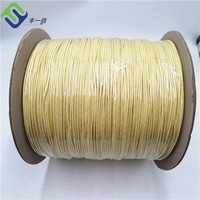 Corde tressée en aramide super résistante aux coupures, 100 % aramide para-aramide pour harnais d'évacuation Weaver