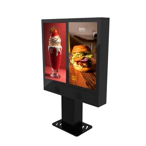 55 "65" ขับผ่านเมนูร้านอาหารบอร์ดยืนกลางแจ้งดิจิตอลตู้กันน้ำจอแอลซีดีโฆษณา<span class=keywords><strong>สั่ง</strong></span>ซื้อแบบสัมผัสหน้าจอ - Product Image 6