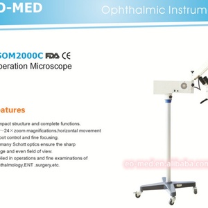 Microscopio Quirúrgico de Enfoque Fino con Óptica Importada de Alta Calidad para Oftalmología, Cirugía ORL, EOM-SOM2000C - Product Image 5