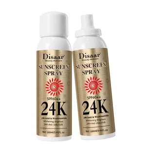 Spray solaire Anti-UV longue durée SPF60, protection solaire Anti-UV, Spray anti-transpiration