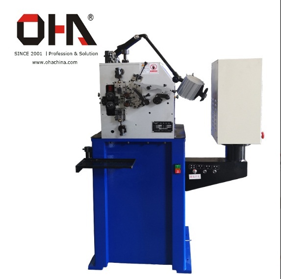 Простота в эксплуатации сгиба листов INTL OHA-208 CNC пружинная намоточная машина для формовки