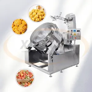 Large Capacity Automatic Industrial Big Caramel Popcorn Machine Popcorn Making Machine A Popcorn