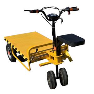 Trois roues utilisent largement la plate-forme utilitaire à piles électrique de qualité supérieure chargeant le chariot plat - Product Image 5