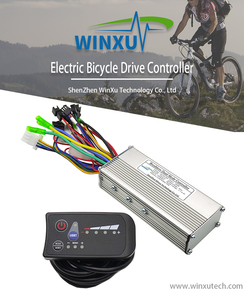 24V 36V 48V 26A 3-modus Sinewave Controller Kit met