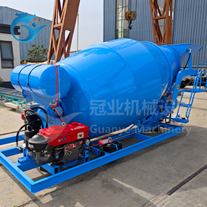 3m3 4m3 5m3 6m3 8m3 10m3 Réservoir de mélange de béton Moteur diesel essence électrique personnalisé - Product Image 2