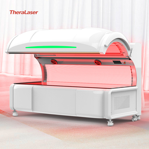 Lit de thérapie LED infrarouge proche (NIR) avec chambre de réadaptation à 360° °   Couverture corporelle complète pour la relaxation et le soulagement de la douleur - Product Image 6