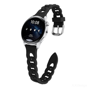 Correa transpirable con orificio de doble bucle para <span class=keywords><strong>Huawei</strong></span> <span class=keywords><strong>Watch</strong></span> GT2 <span class=keywords><strong>pro</strong></span> correa de reloj de silicona para <span class=keywords><strong>Huawei</strong></span> <span class=keywords><strong>Watch</strong></span> <span class=keywords><strong>GT3</strong></span> <span class=keywords><strong>pro</strong></span> correa de silicona inteligente - Product Image 2