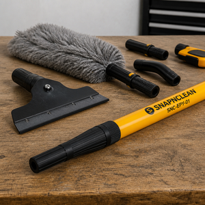 Perche télescopique pour rouleau à peinture en acier thermolaqué avec verrouillage interne - Product Image 3