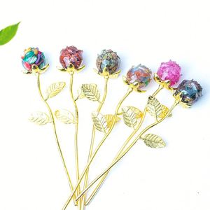 Handmade Resin Rose Crystal Chip Home Decor Figurine - Elegant Gift for Home Decor & Party Decor - Product Image 2