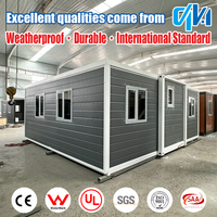 Rumah Kontainer Bongkar Pasang Prefabrikasi Ukuran 40Ft 30Ft 20Ft, Rumah Baja Ringan Prefab, Dapur Portabel, Casa Portable, Promo Harga Spesial