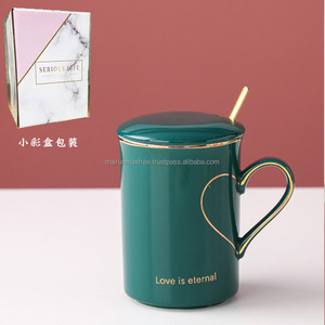 <b>Mr</b> <b>and</b> <b>Mrs</b> Mugs Customizable Ceramic Tea Cups <b>and</b> Coffee Mugs <b>Gift</b> Set for Couples Valentine's Day <b>and</b> Tradeshow Giveaways - Product Image 5