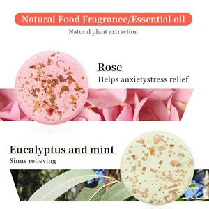 Tablettes de bain bio Natth pour spa à domicile, relaxation et soulagement du stress, bombes de douche, soins personnels pour femmes, diffuseurs d'aromathérapie - Product Image 4