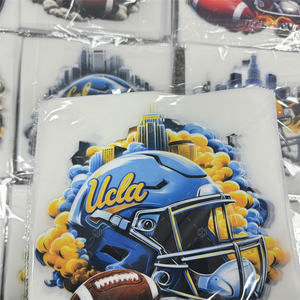 NFL <span class=keywords><strong>Heart</strong></span> Design Transfert de chaleur DTF Production Factory Pet Material Plastisol lavable et durable Sérigraphies Transfert de chaleur - Product Image 4