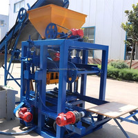 Machine de fabrication de blocs de pavage et de verrouillage de type 4-24 pour la production de briques