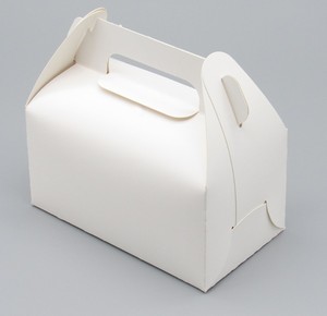 Trắng kraft giấy đầu hồi hộp Mousse Goodies ủng hộ hộp dày tráng miệng bánh Bánh Mì Bánh hộp với cửa sổ hiển thị rõ ràng và xử lý - Product Image 4