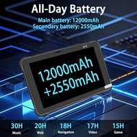 Tablet Industri Tangguh Pemindai Kode Batang 2D 10.1" Windows 10 Pro Intel Celeron N4680 Mesin Pemindai Resolusi 1920x1200