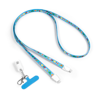 Cadeaux d'entreprise personnalisés avec logo, cordon 2 en 1, câble de charge rapide USB C vers Type C 60W
