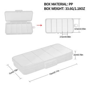 Venta al por mayor 30 piezas por caja 34G Señuelos de Pesca suaves conjunto cangrejo fantasma Camarón cola de buey gusano flor cola gusano - Product Image 5