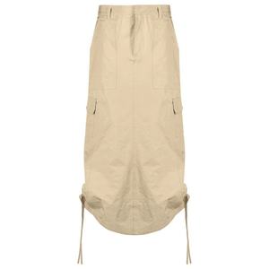 Falda Midi Cargo Personalizada para Mujer, Mezcla de Poliéster y Nailon, con Cordón Ajustable en el Bajo y Cierre Frontal - Product Image 2