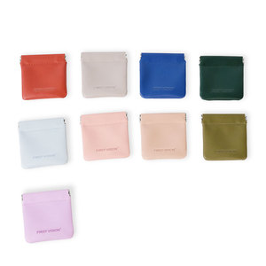DEQI Custom Small Fake Real Pu Leather Luxury Jewelry <b>Pouch</b> Bags for Ring Earring Necklace Pendant Keychains Jewellery Set - Product Image 6