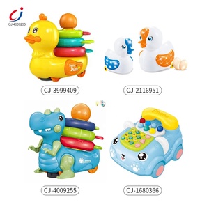 Giocattolo Impilabile con Animali Chengji, Gioco Educativo Montessori con Luci e Musica, Set <span class=keywords><strong>di</strong></span> <span class=keywords><strong>Dinosauri</strong></span> per Bambini - Product Image 6