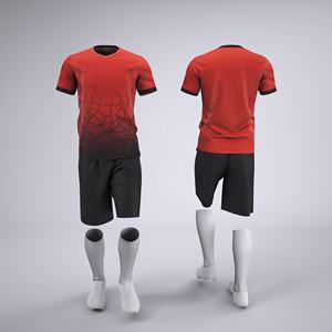 2024 Nieuwe Hoge Kwaliteit Heren Logo Bedrukt Voetbalshirts Voetbal Uniform - Product Image 3